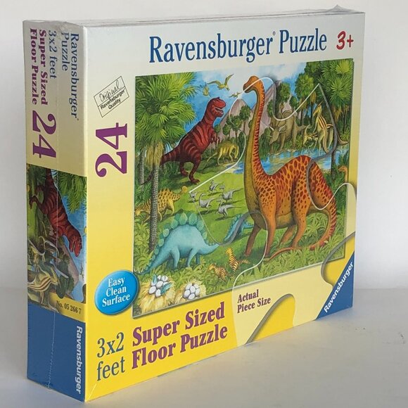 New sealed Ravensburger  Supersize Floor Puzzle 24 Pcs Dinosaur Pals - Picture 9 of 14
